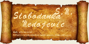 Slobodanka Medojević vizit kartica